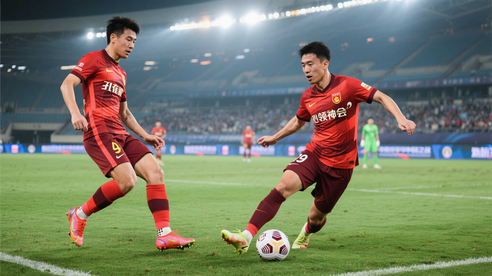 钟义浩：与王上源默契配合进球，尽力掌控比赛节奏