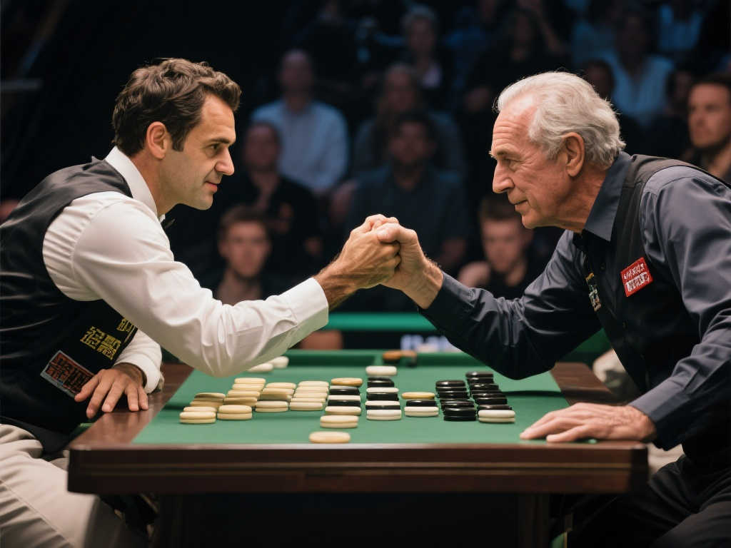 兄弟情深！马克-威廉姆斯晒与希金斯合影，世锦赛激战8平